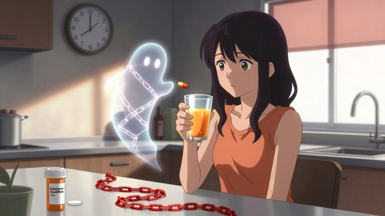 Calcium-Fortified Juices and Medications: What You Need to Know About Binding and Absorption Issues