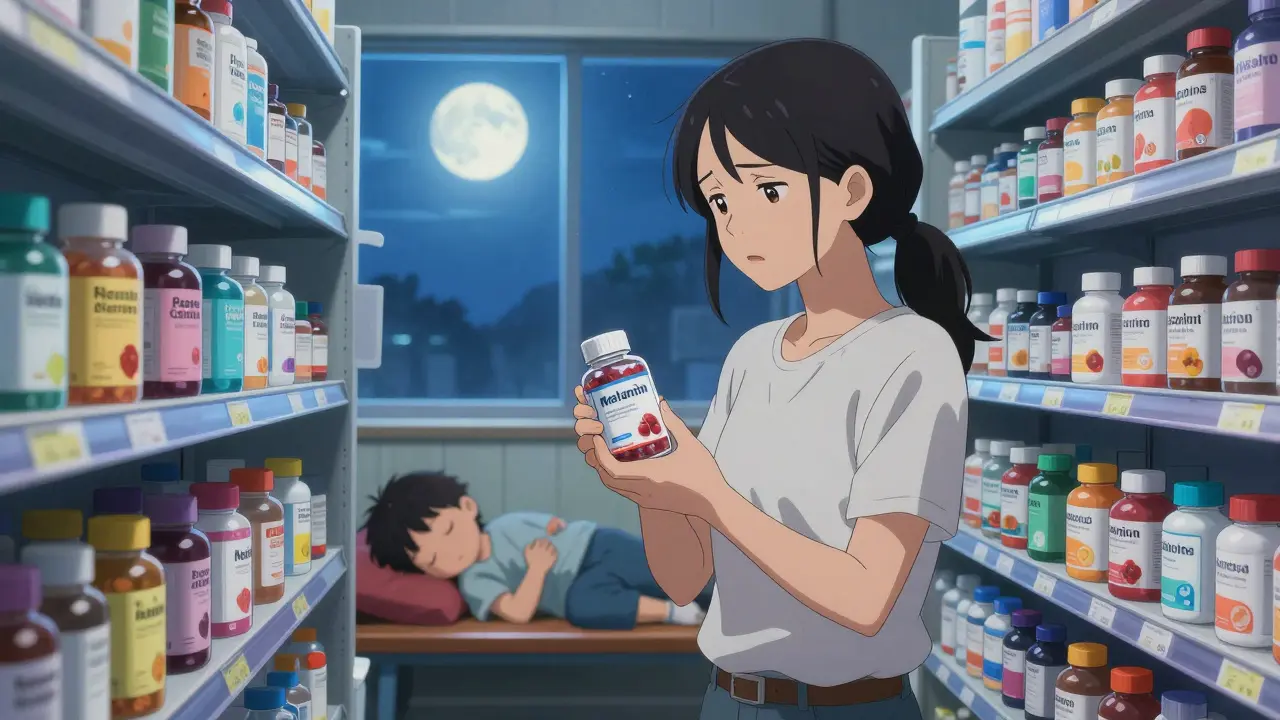 Safe Use of Melatonin and Sleep Aids in Children: What Parents Need to Know