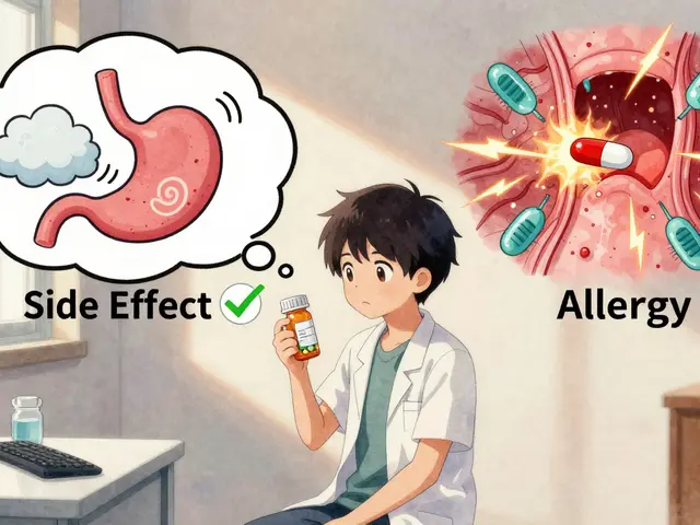 Difference Between Medication Side Effects and Allergic Drug Reactions