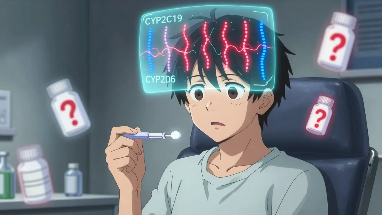 Pharmacogenomic Testing for SSRIs: How CYP2C19 and CYP2D6 Affect Side Effects