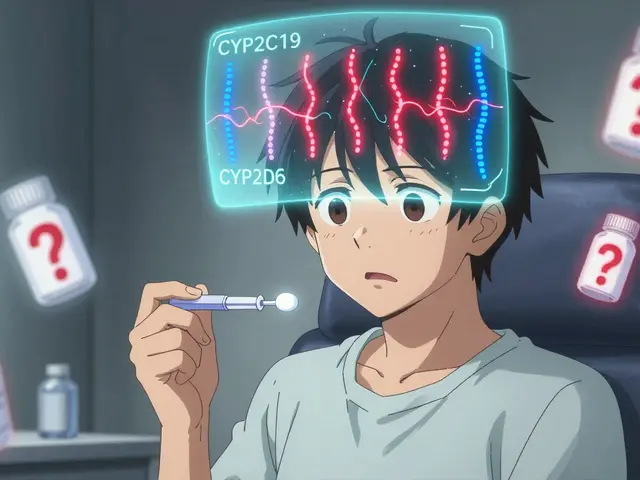 Pharmacogenomic Testing for SSRIs: How CYP2C19 and CYP2D6 Affect Side Effects