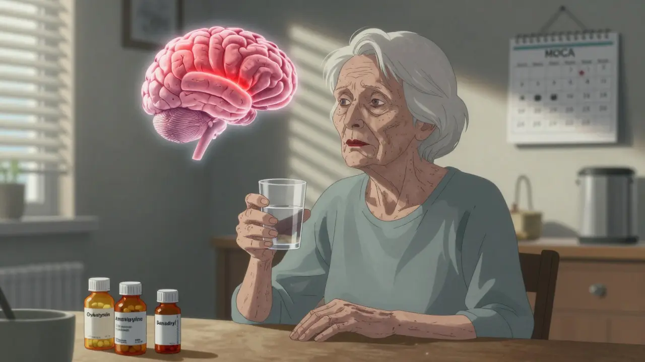 Anticholinergics: Cognitive Effects and Dry Mouth Risks