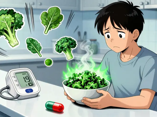 Vitamin K Foods and Warfarin Interactions for INR Control